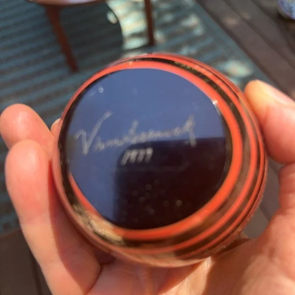 Vintage Vandermark Glass Egg - Picture 4 of 10